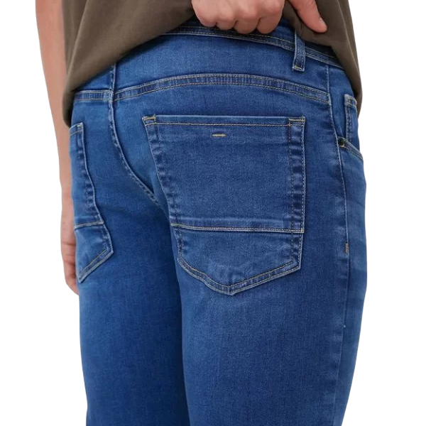 Alternative view of Calça Jeans Slim Azul