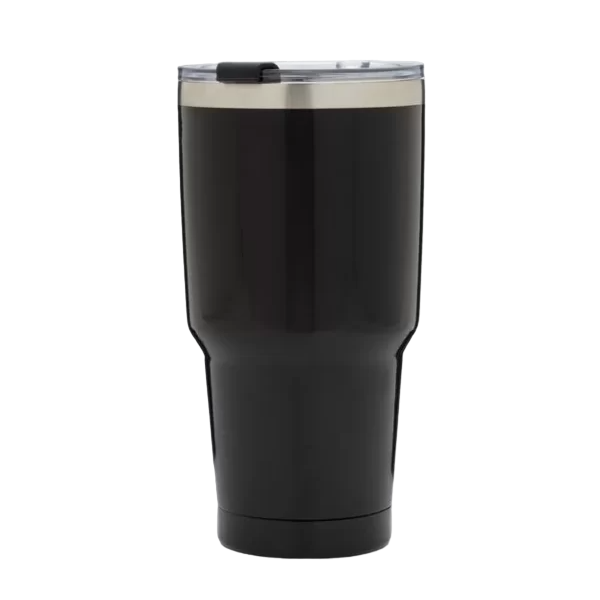 Copo Térmico Em Metal Com Tampa 550ml Preto